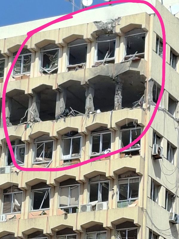 شهداء وجرحى في الغارة الاسرائيلية على مبنى "عمارة المقاصد" في صيدا واضرار جسيمة