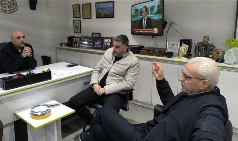 عمر مرجان يبحث مع مدير مستشفى صيدا الحكومي بإحتياجاته الطبية واللوجستية