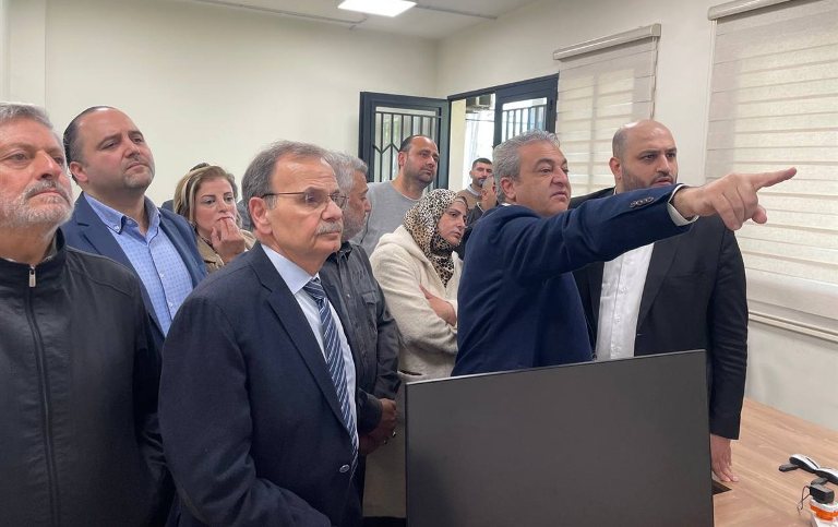 ناصر الدين والبزري يتفقدان "غرفة عمليات" بلدية صيدا: إشادة بـ 