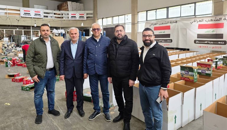 ​بلدية صيدا تتسلم دفعة من المساعدات الغذائية المقدمة من الحكومة العراقية