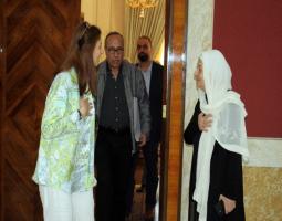 حضور لافت للسيدة بهية الحريري  في المشهد الصيداوي العام .
