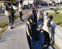 "حملة نظافة" في صيدا بإشراف السعودي وبالتعاون مع "المؤسسات الاهلية" والفعاليات