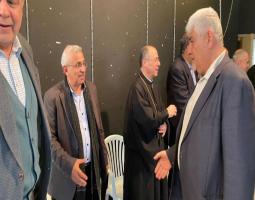 سعد يلتقي وفودا وفعاليات بمناسبة الذكرى 48 لاستشهاد المناضل معروف سعد  .