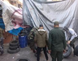 إلغاء المظاهر العسكرية في مخيم عين الحلوة تمهيدا لتسليم المتهمين الى القضاء اللبناني