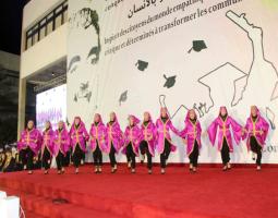 ثانوية رفيق الحريري تحتفل بتخريج الدفعة الـ35 من طلابها بالتزامن مع الذكرى الـ45 لتأسيس "مؤسسة الحريري"