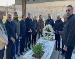 وفد من "حزب الله" يزور ضريح الشهيد معروف سعد في الذكرى الخمسين لاغتياله