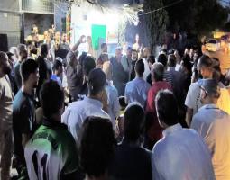 لقاء انتخابي حاشد للمرشح الصيدلي عمر مرجان وأعضاء اللائحة في سيروب