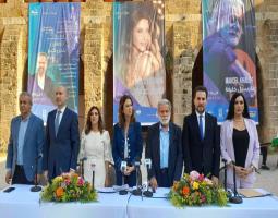 نانسي عجرم ومارسيل خليفة وغسان صليبا في صيدا في 6 و7 و 9 آب 2025