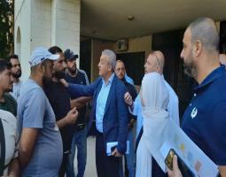 الحريري أكدت لأصحاب البسطات العمل على حل عادل لقضيتهم