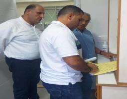 سعد يتفقد أعمال الترميم والأقسام الجديدة في"مستوصف الشهيد معروف سعد"