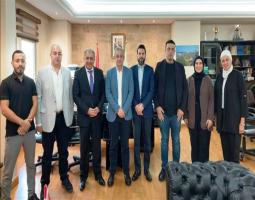 السفير الفلسطيني يزور بلدية صيدا وحجازي يؤكد على متانة العلاقات مع ابناء المخيمات