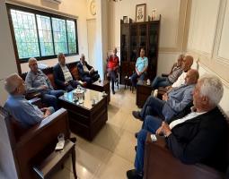 سعد يلتقي وفد "القومي الاجتماعي" والبحث يتناول الأوضاع العامة ،والأزمات التي يعاني منها اللبنانيون