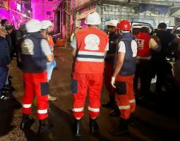 "فوج الإنقاذ الشعبي" يشارك بنقل جرحى وشهداء مجزرة مخيم عين الحلوة