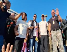 عكرة خلال استقباله الدراجين في صيدا بمناسبة الاستقلال : متمسكون بإستقلال الوطن بالرغم من الآلام والإعتداءات اليومية