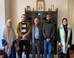 "واقع مهنة التمريض للعاملين الفلسطينيين في لبنان" بين النائب سعد ووفد من الممرضين الفلسطينيين