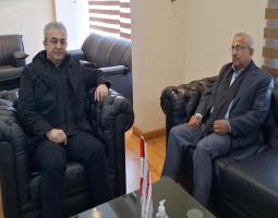 سعد يلتقي حجازي والبحث يتناول أزمة النفايات وقضايا بيئية تهم صيدا وجزين