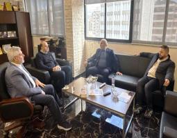 وفد بلدية حارة صيدا برئاسة الزين يلتقي الدكتور ضاهر ويبحث "القضايا المتعلقة بقطاع المياه في البلدة"