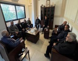 سعد يلتقي  وفدًا من مستأجري الأماكن غير السكنية ويؤكد الوقوف إلى جانب حقوقهم