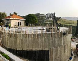 "مياه الجنوب" تعلن عن مواصلة أشغال بناء خزان سعة 2500 متر مكعب في منطقة الفوار - صيدا