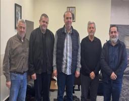 ضاهر يبحث مع وفد "حزب الله" "المشاكل التي تعاني منها مياه الجنوب بسبب قلة الامكانات وضعفها"