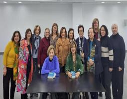 "نادي القراءة" في "جمعية المواساة" يناقش كتاب “بدلة إنكليزية وبقرة يهودية” للكاتبة الفلسطينية سعاد العامري