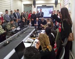 سلام في صيدا ويجتمع مع خلية الأزمة في السراي الحكومي ويطلع على اوضاع النازحين