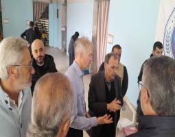 البزري وسفير بلجيكا يتفقّدا مراكز الإيواء في صيدا ..ويلتقيان حجازي في البلدية