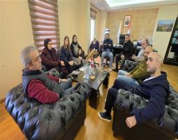 حجازي يلتقي الصيدلي عمر مرجان والبحث يتناول احتياجات مراكز الايواء في صيدا