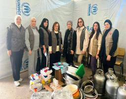 مبادرة ل"جمعية المواساة" في مركز  للنازحين تشمل الصغار والكبار  ل"التخفيف من وطأة النزوح"