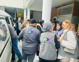 مبادرة ل"جمعية المواساة" في مركز  للنازحين تشمل الصغار والكبار  ل"التخفيف من وطأة النزوح"