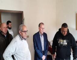 البزري يتفقّد الاضرار في "مجمع الزهراء" والأبنية السكنية والمعاهد والمؤسسات التربوية  في صيدا