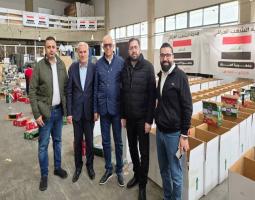 ​بلدية صيدا تتسلم دفعة من المساعدات الغذائية المقدمة من الحكومة العراقية