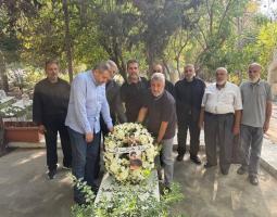 وفد من "حزب الله" زار ضريح المناضل مصطفى سعد بالذكرى الـ 24 لرحيله