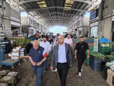 لائحة 'صيدا بدها ونحنا قدها' برئاسة عمر مرجان تجول في حسبة صيدا