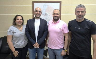الصيدلي مرجان يتابع الشؤون الإنمائية والخدماتية مع رئيسي بلديتي الصالحية والهلالية
