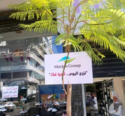 الصَّيدلي عُمر مرجان يطلق مبادرةً لتشجير