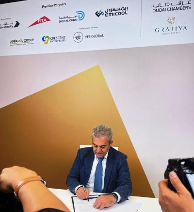 حجازي يوقّع في إسطنبول ودبي مذكرتي تفاهم في مجالي الإستدامة البيئية والتحول الرقمي