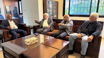 سعد يلتقي وفد 