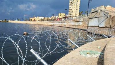 بيان توضيحي من بلدية صيدا حول وضع الشريط الشائك بين حوض مرفأ صيدا والكورنيش الجديد