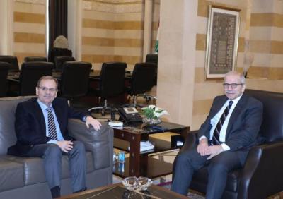 البزري يلتقي رئيس الحكومة : بحث في قضايا صيداوية والعدوان على المدينة الصناعية