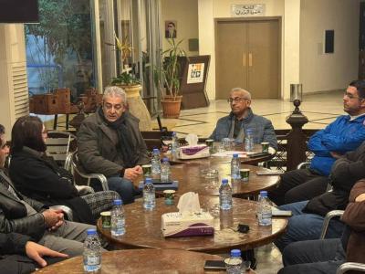 اجتماع للجنة رؤساء بلديات الجنوب في صيدا بدعوة من سعد لمتابعة أوضاع النازحين