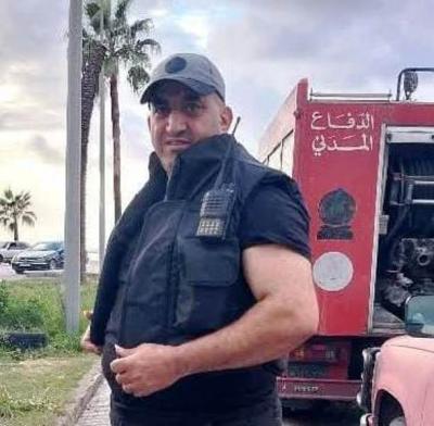 عمر مرجان ناعيا الشهيد فهمي الشاميى: صيدا تودع شهيدا من رجال الواجب الانساني