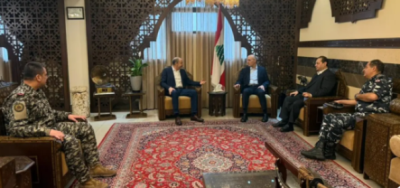 الحجار وصل الى صيدا ويجتمع مع المحافظ ضو وممثلي الأجهزة الأمنية