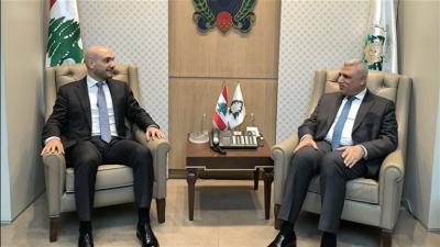 اللواء حسن شقير يلتقي عمر مرجان.. دعم الصمود ومواجهة تداعيات النزوح أولوية