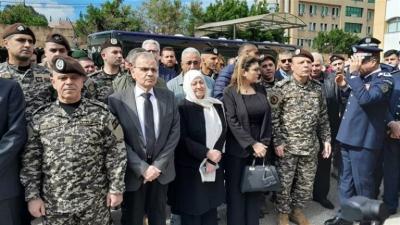 البزري والحريري وحجازي يؤكدون : صيدا فخورة بانها احتضنت شهداء أمن الدولة الأبطال في وداعهم الأخير