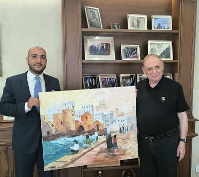 مرجان يستعرض مع رئيس لجنة الاقتصاد النيابية، الدكتور البستاني 