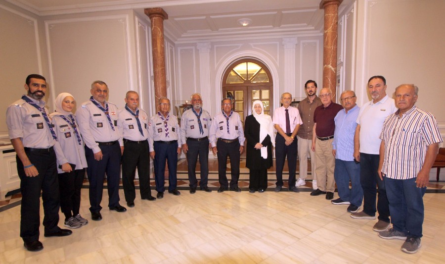 الحريري تلتقي مجلس مفوضية الجنوب في "كشافة الجراح":  مدرسة في العمل التطوعي