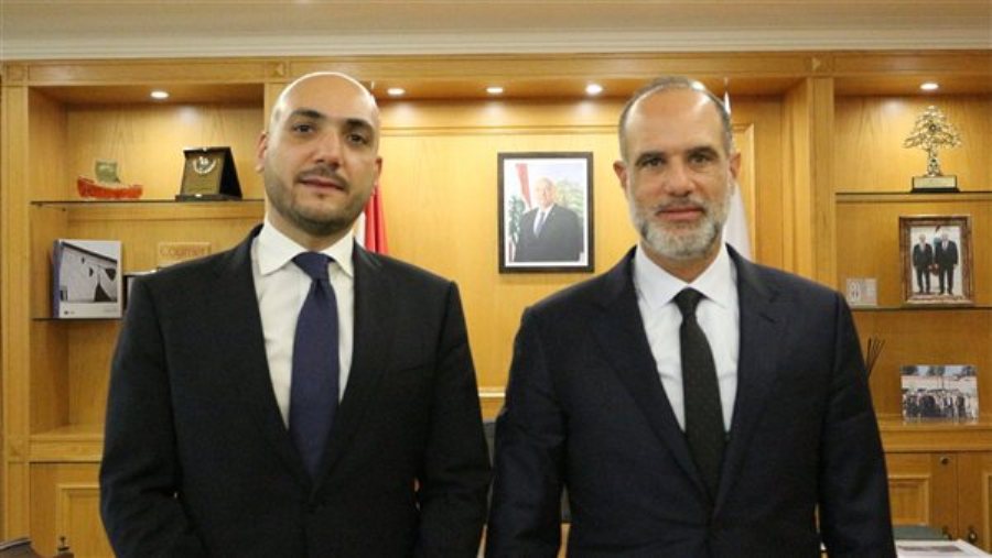 وزير الأشغال العامة والنقل يبحث مع عمر مرجان تفعيل مشاريع صيدا