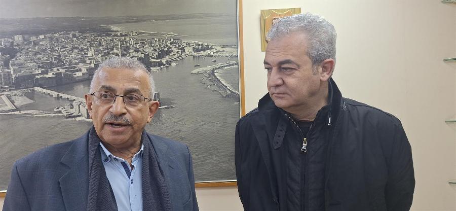 سعد يلتقي حجازي والبحث يتناول أزمة النفايات وقضايا بيئية تهم صيدا وجزين