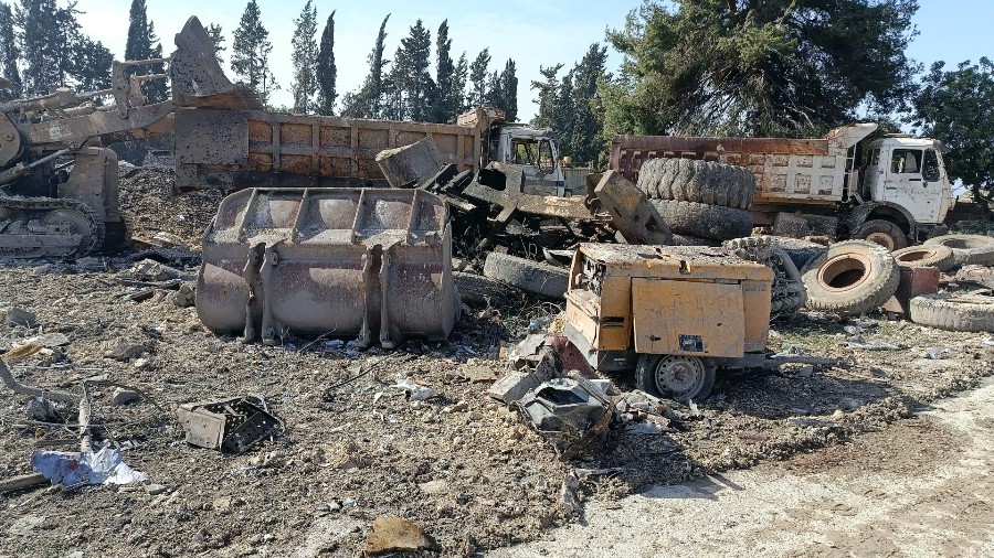 بالفيديو والصور : حجم الاضرار البالغة والجسيمة التي اسفرت عنها الغارات الاسرائيلية في الداودية
